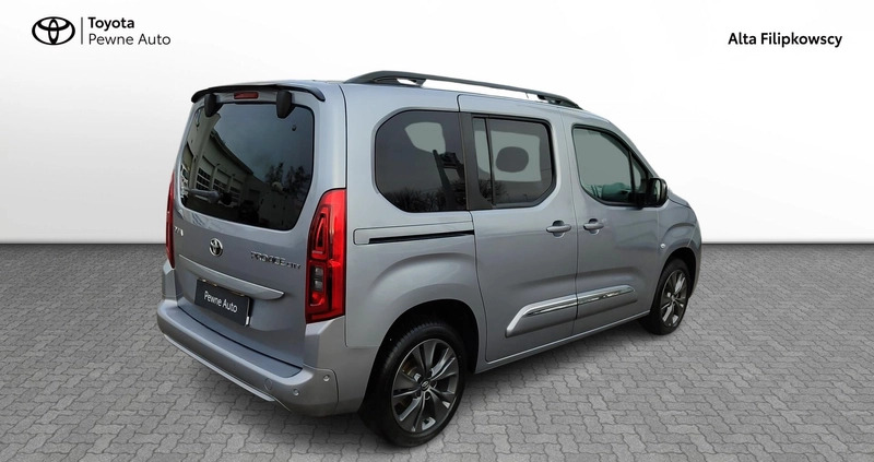 Toyota Proace City Verso cena 139900 przebieg: 16258, rok produkcji 2022 z Goniądz małe 352